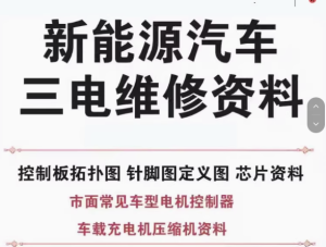 新能源汽车维修资料拓扑原理针脚图芯片三电控制器充电机压缩机【电商热销4】-欢迎访问本站