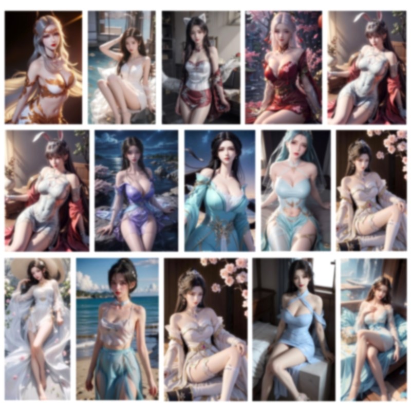 图片[3]-1800+AICG小姐姐高清写真样片-写真彩色素材二次元无重复资源写实古代国风图【电商热销925】-暗冰资源网