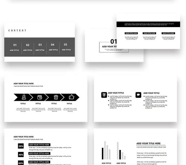 图片[14]-72套极简风PPT模板-极简ppt模板简约商务高级感年终中工作总结述职报告演讲动态模版【电商热销635】-暗冰资源网