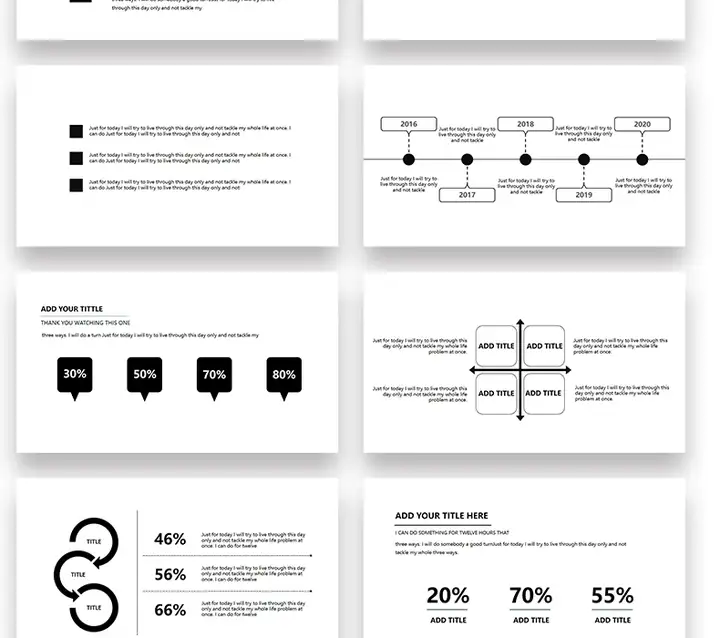图片[15]-72套极简风PPT模板-极简ppt模板简约商务高级感年终中工作总结述职报告演讲动态模版【电商热销635】-暗冰资源网