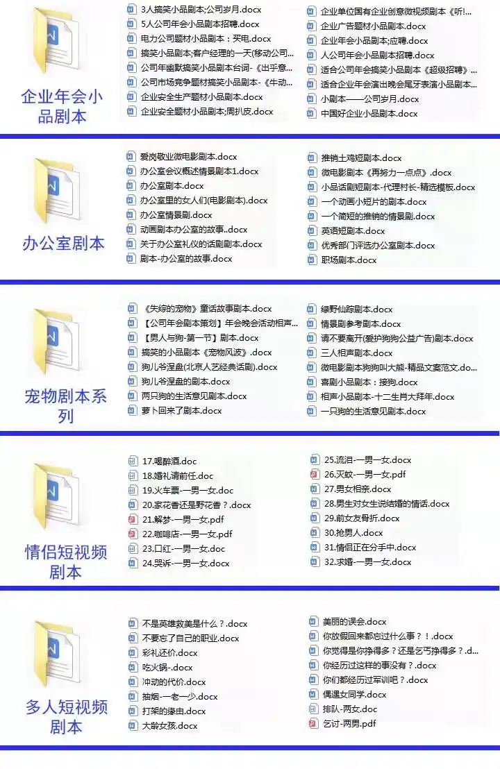 图片[4]-10w+搞笑段子文案素材库-剧本大全抖音快手情侣幽默短剧素材短视频脱口秀段子文案【电商热销746】-暗冰资源网