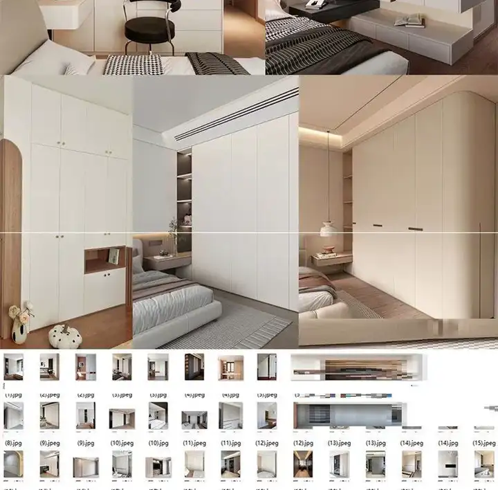 图片[16]-全屋定制最全设计图集-全屋定制解构高定设计空间造型图库视频案例参考效果图【电商热销29】-暗冰资源网