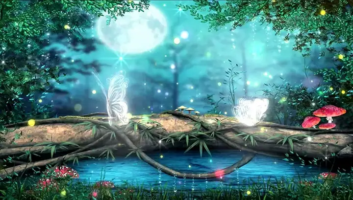 图片[6]-120款卡通森林背景视频-梦幻神秘卡通森林树儿童话剧表演出晚会仙境舞台LED背景视频素材【电商热销613】-暗冰资源网