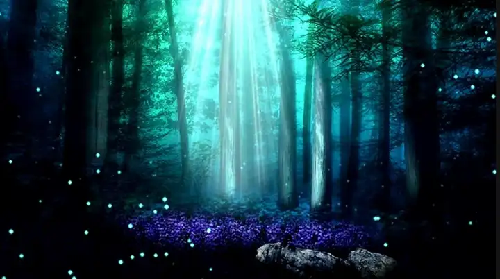 图片[8]-120款卡通森林背景视频-梦幻神秘卡通森林树儿童话剧表演出晚会仙境舞台LED背景视频素材【电商热销613】-暗冰资源网