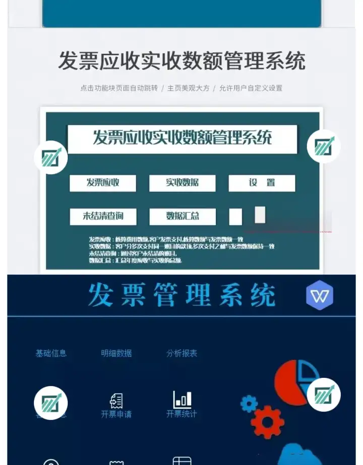 图片[3]-72套发票管理Excel模版-财务发票管理系统excel表格发票登记开票统计明细表【电商热销891】-暗冰资源网